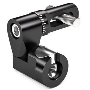 Mefape Single Side Compound Bow Stabilizer, Adjustable V Bar Mount Archery Bow Stabilizer for Compound Bow, Quick Disconnect, Aluminum Alloy