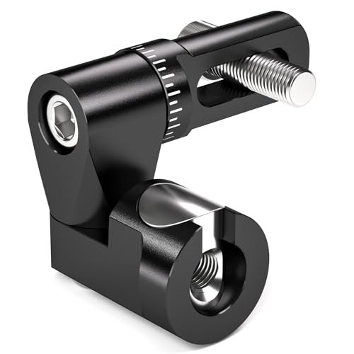 Mefape Single Side Compound Bow Stabilizer, Adjustable V Bar Mount Archery Bow Stabilizer for Compound Bow, Quick Disconnect, Aluminum Alloy