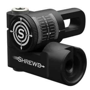 Shrewd SMAVB1ATLASMBK Atlas V-Bar Matte Black Single Archery Bow Stabilizer