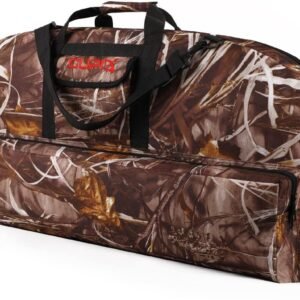 LWANO Compound Bow Case Soft Light-Weight Bow Bag with Arrow Pocket and Backpack Straps