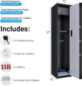 Securing Our Home: Exploring the COSTWAY Rifle Safe