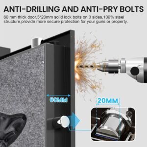 Unlock Peace of Mind: Our 57″ Digital Gun Safe Review