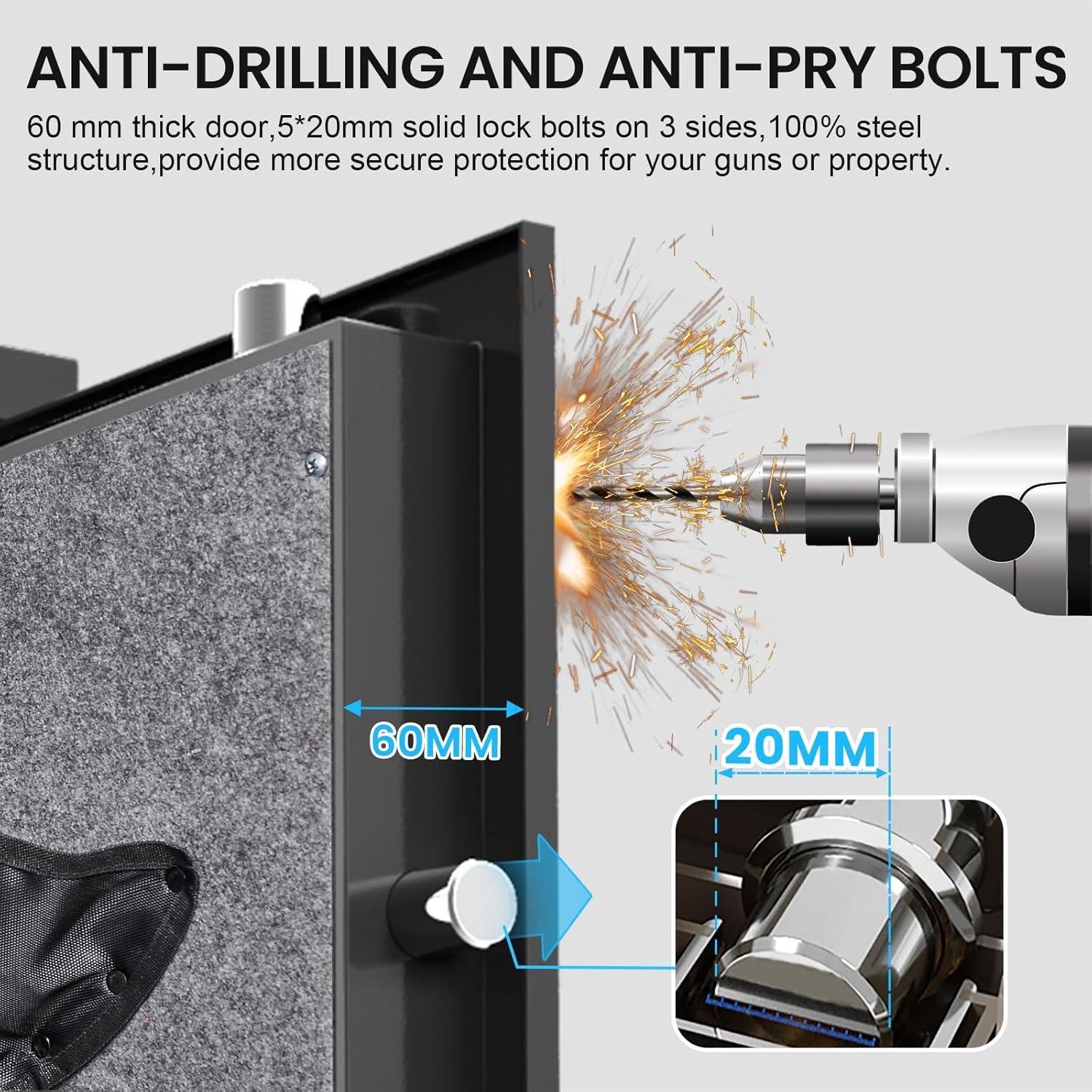 Unlock Peace of Mind: Our 57″ Digital Gun Safe Review