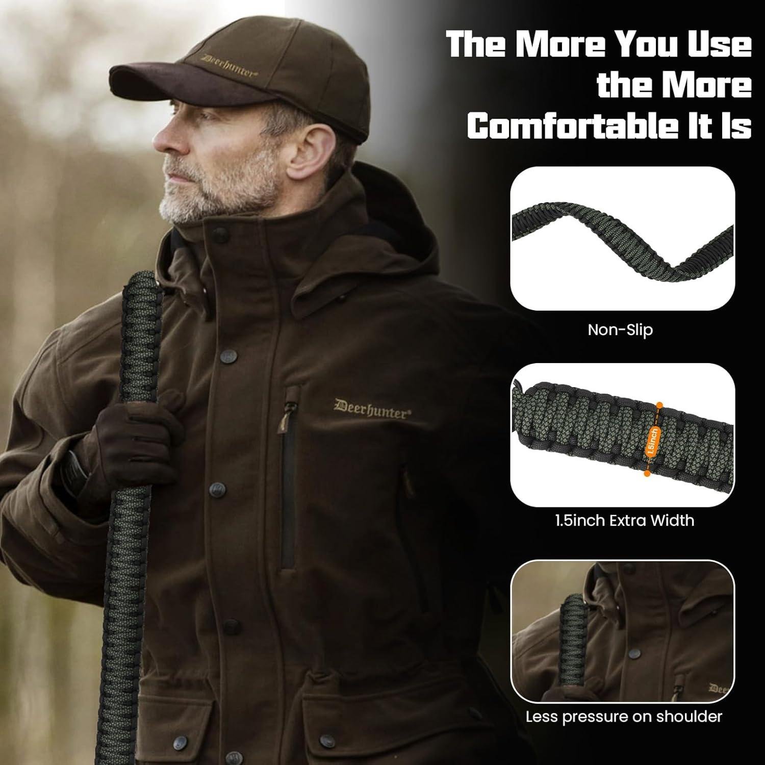 Stylish Security: Our Double Woven Paracord Sling Review - Global ...