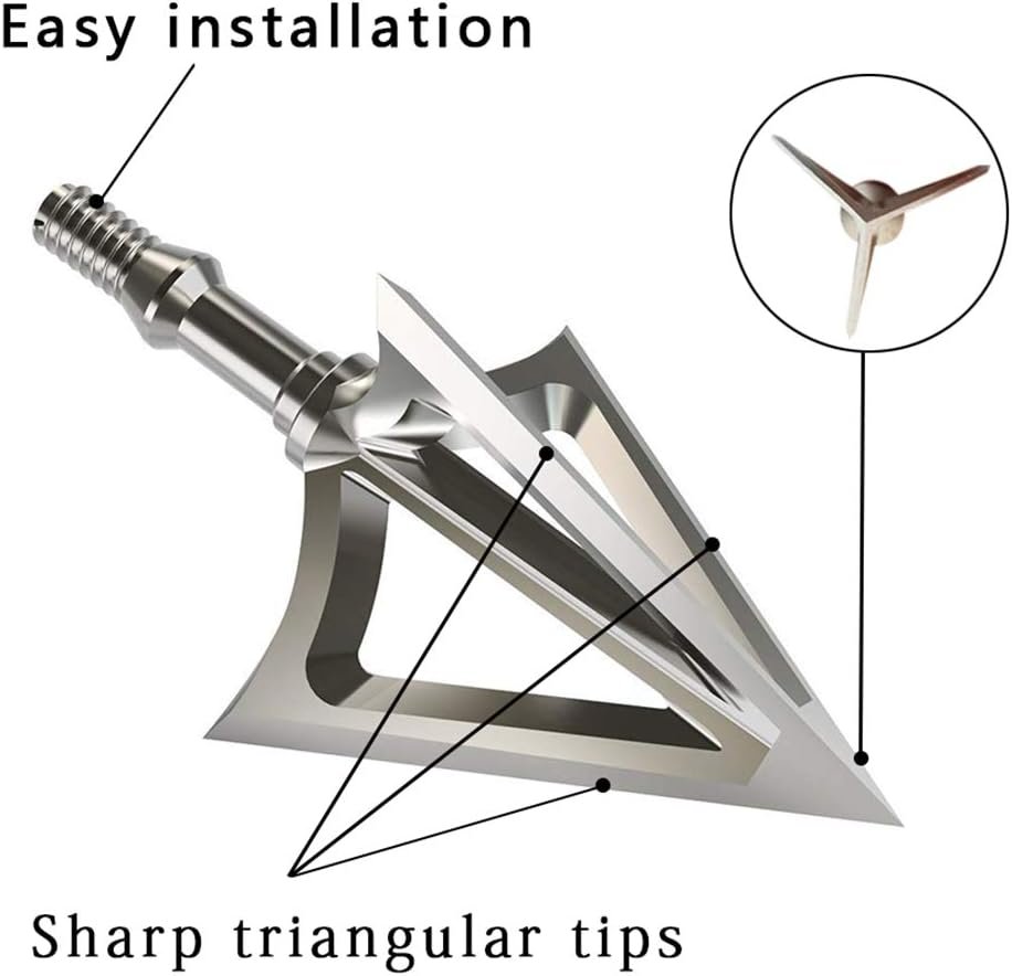 Hunting Archery Broadhead 100/125 Grain – Editor's Choice Review - Image 3