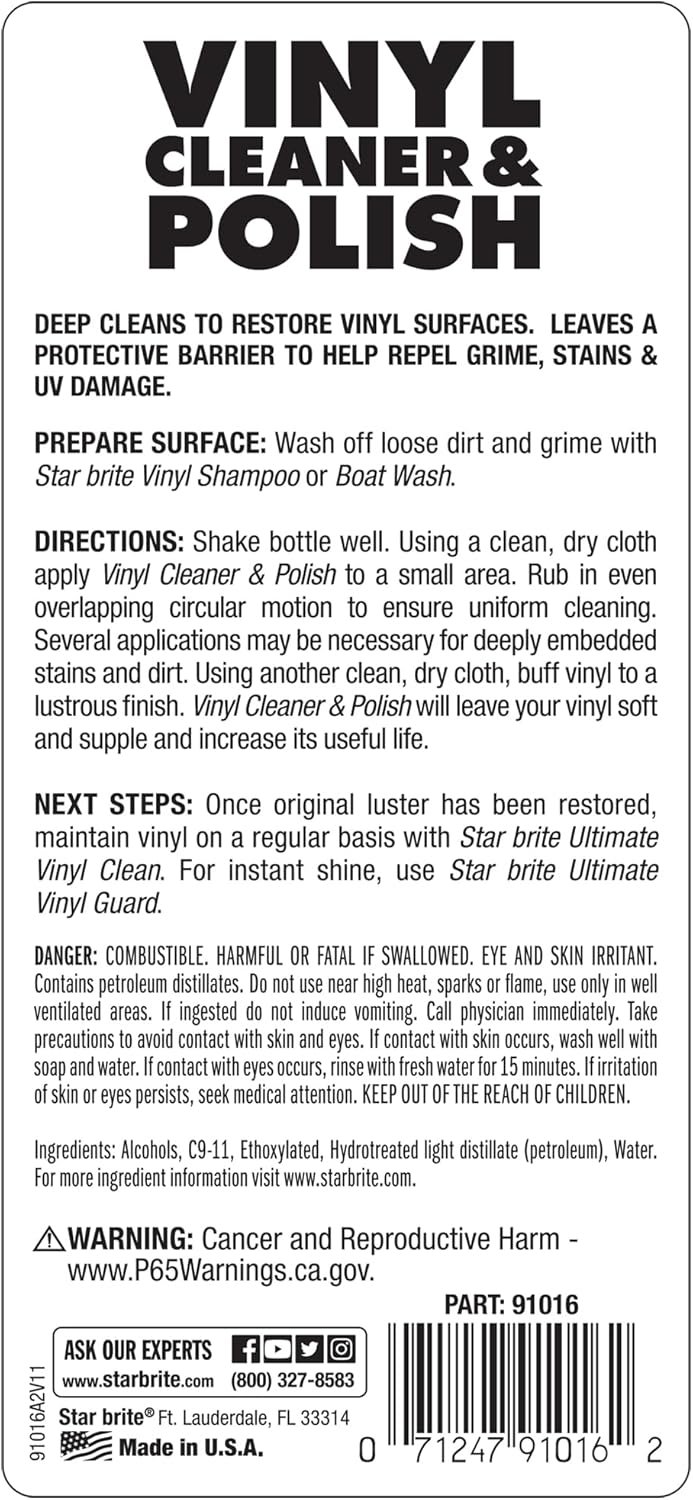 STAR BRITE Vinyl Cleaner Review – Best UV Protection for Vinyl - Image 3