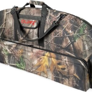 LWANO Compound Bow Case Soft Light-Weight Bow Bag with Arrow Pocket and Backpack Straps