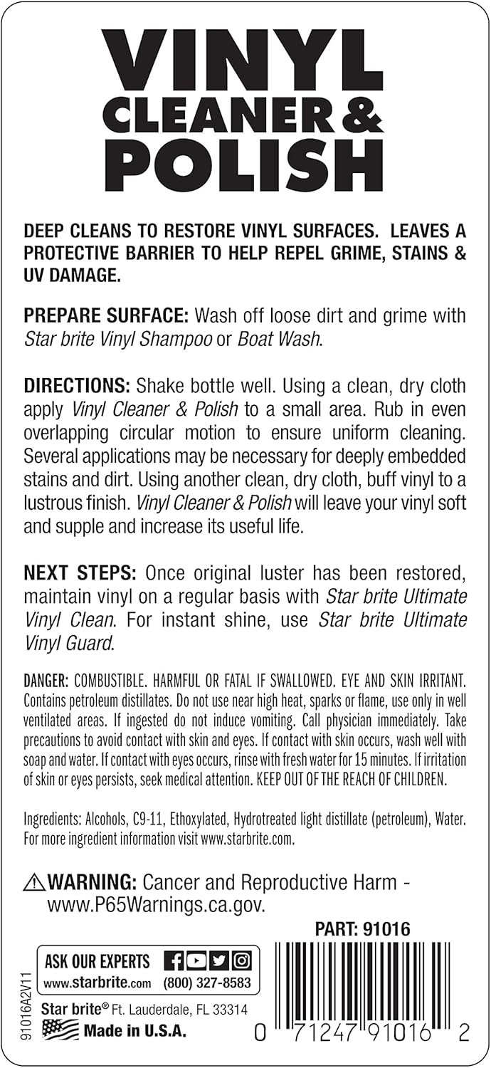 STAR BRITE Vinyl Cleaner Review – Best UV Protection for Vinyl - Image 2