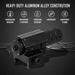 We Zero In: KASENTE Red Laser with Picatinny Mount