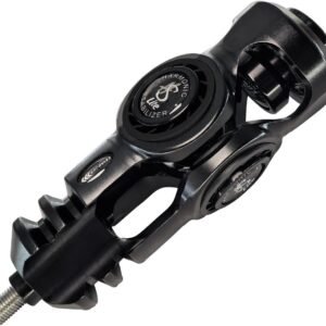 Bow Stabilizer, Archery Bow Stabilizer for Compound Bow Quick Disconnect, Aluminum Alloy Absorber with Damping System to Reduce Vibrations, Sound Absorption for Bow Hunting Shooting.