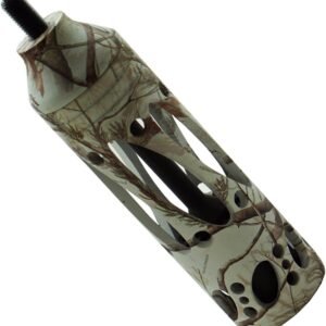 Safari Choice Archery Aluminum Bow Stabilizer (5"), Snow Camo