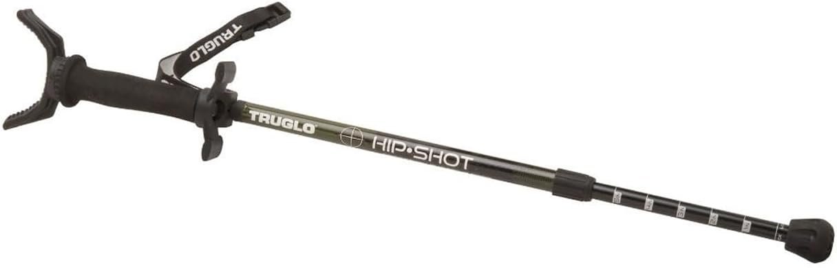 TRUGLO Hip Shot Lightweight Stable Compact Portable Telescopic Versatile Crossbow Shooting Rest for Improved Accuracy