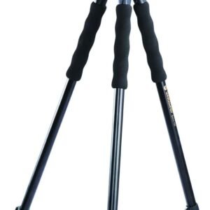 Vanguard Quest T62U Shooting Stick. Tripod, Bi Pod, Gun Pod All in One with Removable U Shaped Yoke, Quick Flip Leg Locks, Foam Hand Grips, Black