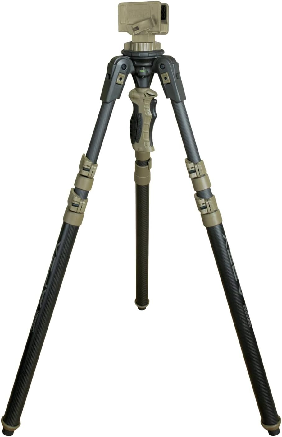 Primos Hunting Trigger Stick Apex Carbon Fiber Shooting Rest Tripod - Stable Rifle Mount for Shooting Long Range, One Handed Easy Adjustment with Trigger System