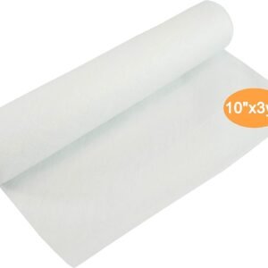 New Brothread Wash Away - Water Soluble Machine Embroidery Stabilizer Backing & Topping 10" x 3 Yd roll - Light Weight - Cut into Variable Sizes for Machine Embroidery and Hand Sewing