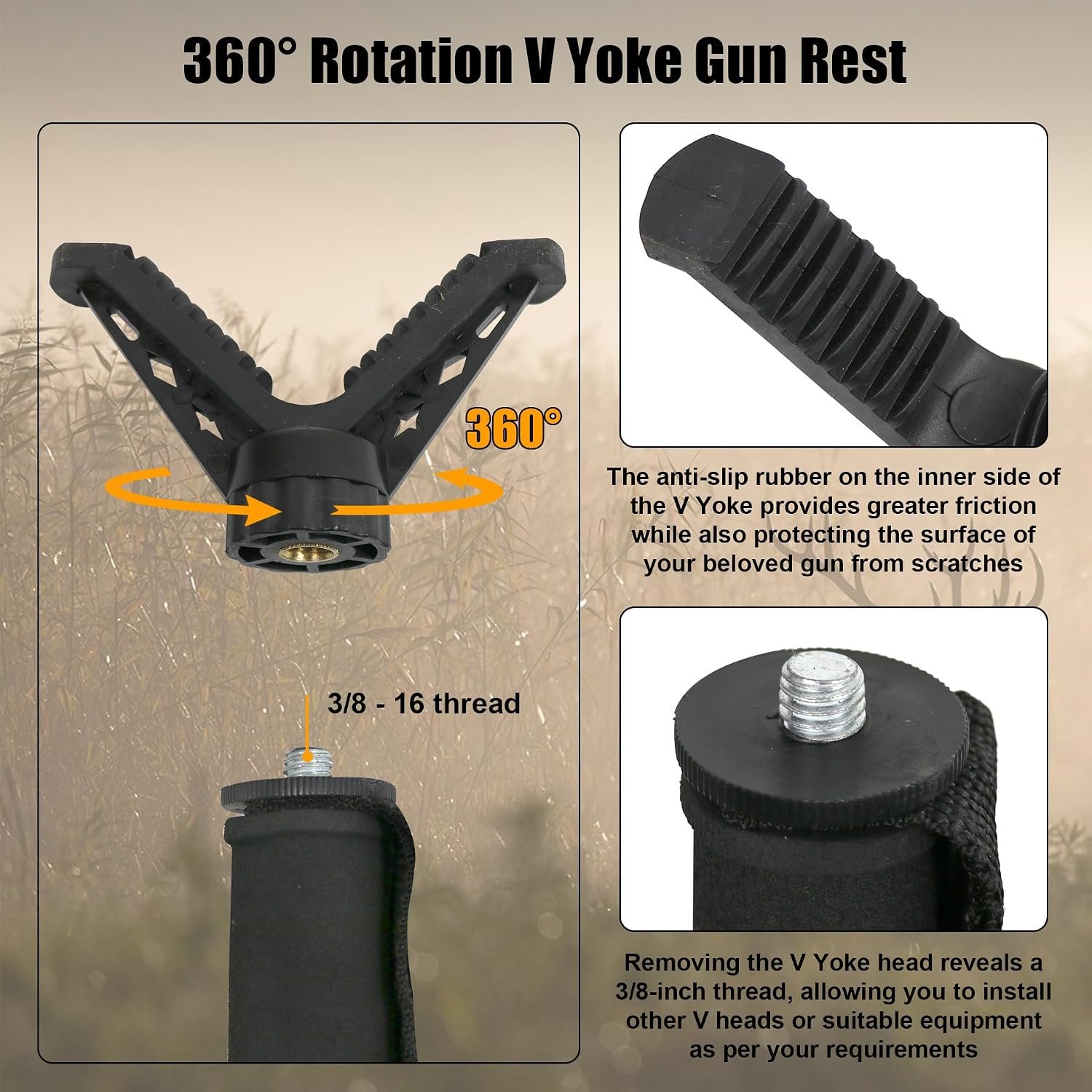 HUNTPAL Shooting Stick Review – Versatile Monopod for Hunters - Image 4