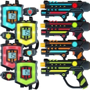 Our Backyard Battle with Squad Hero Laser Tag