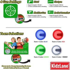 Our Take on Kidzlane Laser Tag: 130 ft, 4 Modes