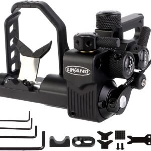 Right Hand Drop Fall-Away Arrow Rest for Compound Bow | Fall away full capture containment design, aluminum construction, fits most compound bows hunting target shooting practice