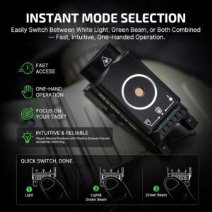 We Review OLIGHT Baldr S: 800 Lumens, Green Beam