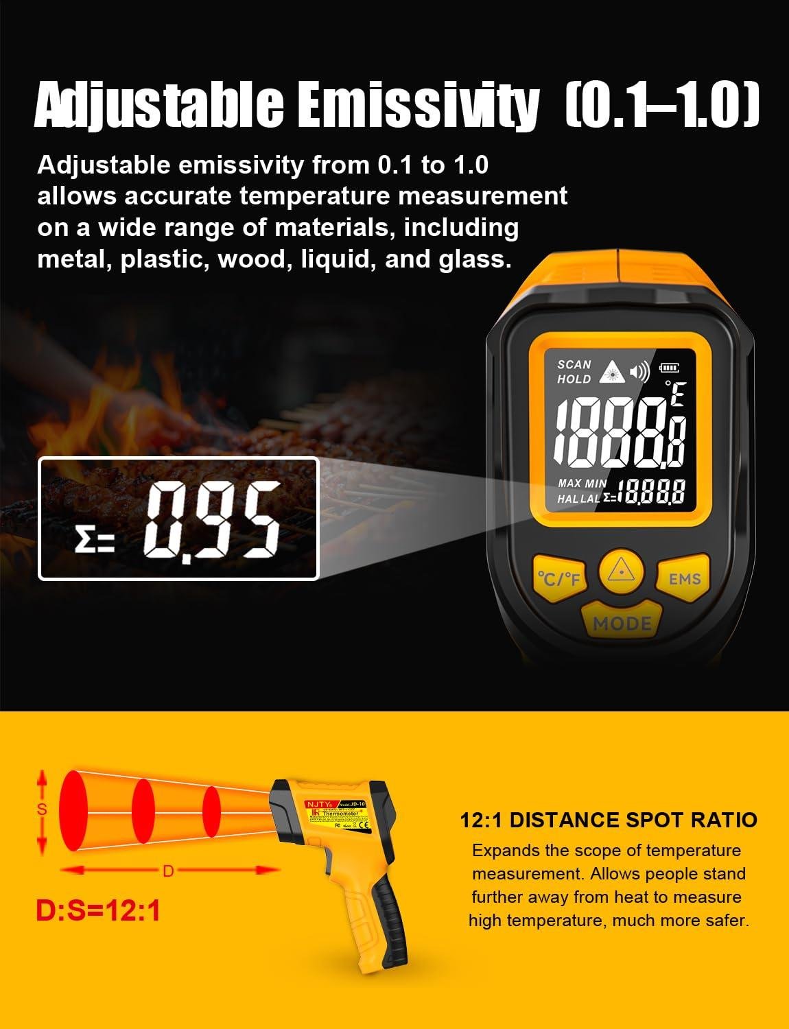 We Test the NJTY JD-10: Heat Sensing Made Simple